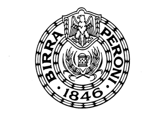 BIRRA PERONI 1846 logo