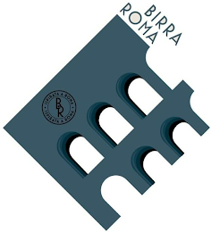 BIRRA ROMA ISPIRATA A ROMA BR ISPIRATA A ROMA logo