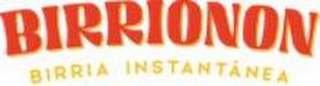 BIRRIONON BIRRIA INSTANTANEA logo