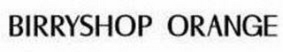 BIRRYSHOP ORANGE logo