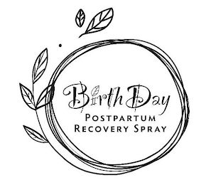 BIRTH DAY POSTPARTUM RECOVERY SPRAY logo