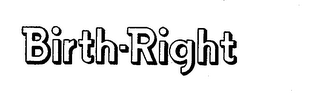 BIRTH-RIGHT logo