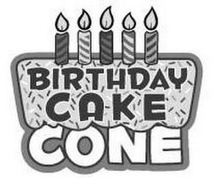 BIRTHDAY CAKE CONE logo