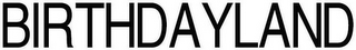 BIRTHDAYLAND logo