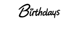 BIRTHDAYS logo