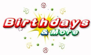 BIRTHDAYS & MORE logo