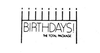 BIRTHDAYS! THE TOTAL PACKAGE