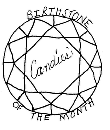 BIRTHSTONE OF THE MONTH CANDIES logo