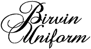 BIRVIN UNIFORM logo