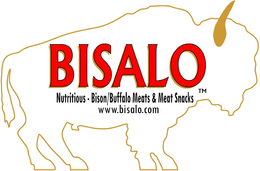 BISALO NUTRITIOUS - BISON/BUFFALO MEATS & MEAT SNACKS WWW.BISALO.COM logo