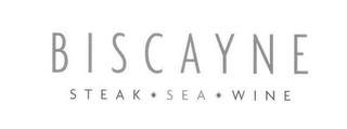 BISCAYNE STEAK SEA WINE logo