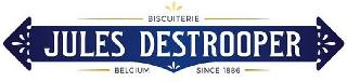 BISCUITERIE JULES DESTROOPER BELGIUM SINCE 1886 logo