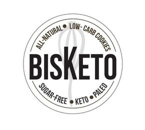 BISKETO ALL-NATURAL LOW-CARB COOKIES SUGAR-FREE KETO PALEO logo