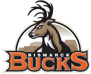 BISMARCK BUCKS logo