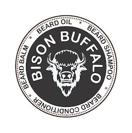 BISON BUFFALO BEARD BALM BEARD OIL BEARD SHAMPOO BEARD CONDITIONER logo