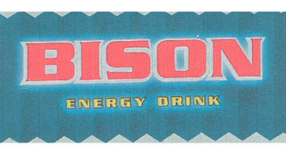BISON ENERGY DRINK logo
