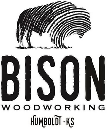 BISON WOODWORKING HUMBOLDT · KS logo