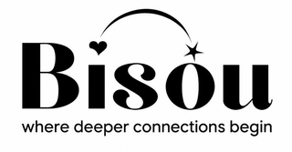 BISOU WHERE DEEPER CONNECTIONS BEGIN logo