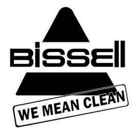 BISSELL WE MEAN CLEAN logo