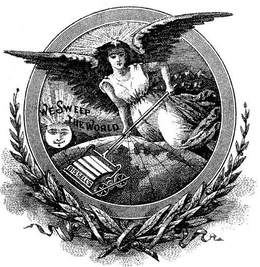 BISSELL'S WE SWEEP THE WORLD logo