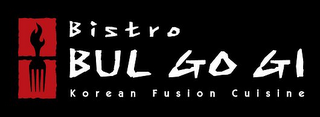 BISTRO BUL GO GI KOREAN FUSION CUISINE logo