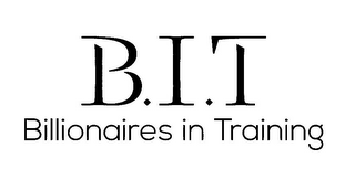 B.I.T BILLIONAIRES IN TRAINING logo