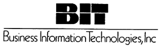 BIT BUSINESS INFORMATION TECHNOLOGIES, INC logo