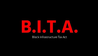 B.I.T.A. BLACK INFRASTRUCTURE TAX ACT logo