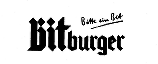 BITBURGER BITTE EIN BIT logo