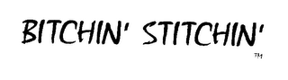 BITCHIN' STITCHIN' logo