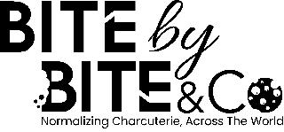 BITE BY BITE & CO NORMALIZING CHARCUTERIE, ACROSS THE WORLD logo