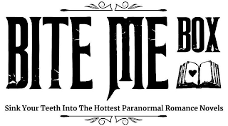 BITE ME BOX SINK YOUR TEETH INTO THE HOTTEST PARANORMAL ROMANCE NOVELS logo