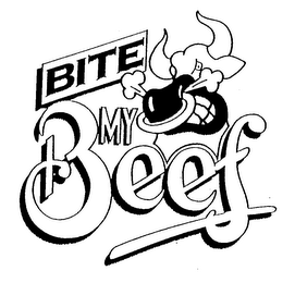 BITE MY BEEF logo