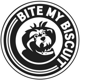 BITE MY BISCUIT logo