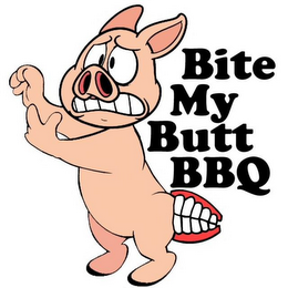 BITE MY BUTT BBQ logo