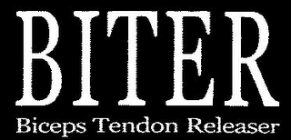 BITER BICEPS TENDON RELEASER logo