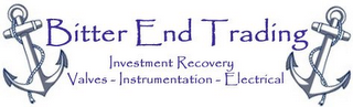 BITTER END TRADING INVESTMENT RECOVERY VALVES-INSTRUMENTATION-ELECTRICAL logo