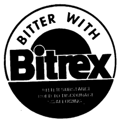 BITTER WITH BITREX A BITTER SUBSTANCE ADDED TO DISCOURAGE SWALLOWING