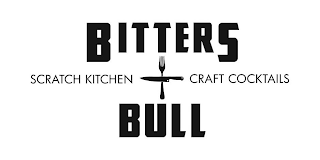 BITTERS + BULL SCRATCH KITCHEN CRAFT COCKTAILS logo
