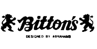 BITTON'S DESIGNED BY ABRAHAMS logo