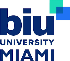 BIU UNIVERSITY MIAMI logo
