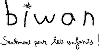 BIWAN SEULEMENT POUR LES ENFANTS! logo
