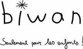 BIWAN SEULEMENT POUR LES ENFANTS! logo
