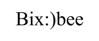 BIX:)BEE logo