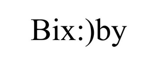 BIX:)BY logo