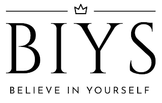 BIYS BELIEVE IN YOURSELF logo