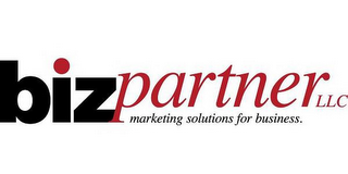 BIZ PARTNER LLC MARKETING SOLUTIONS FOR BUSINESS logo