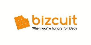 BIZCUIT WHEN YOU'RE HUNGRY FOR IDEAS logo