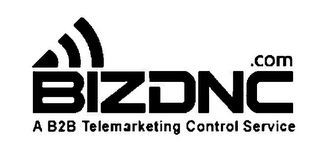BIZDNC.COM A B2B TELEMARKETING CONTROL SERVICE logo
