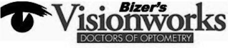 BIZER'S VISIONWORKS DOCTORS OF OPTOMETRY logo